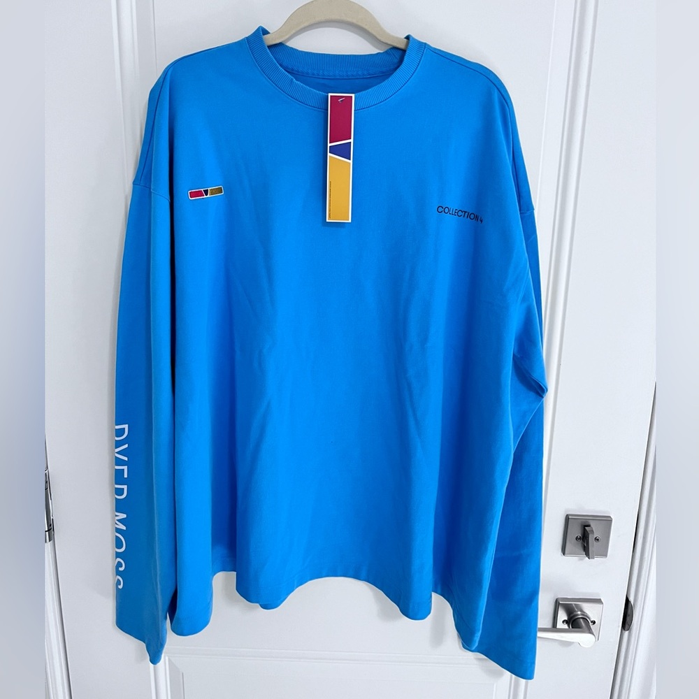 NWT - Pyer Moss x Reebok Oversized Long Sleeve Tee - Size M